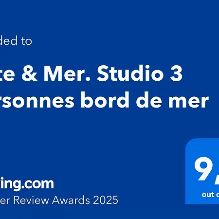 Cote & Mer. 3 Personnes Bord De Апартаменты Сангатт